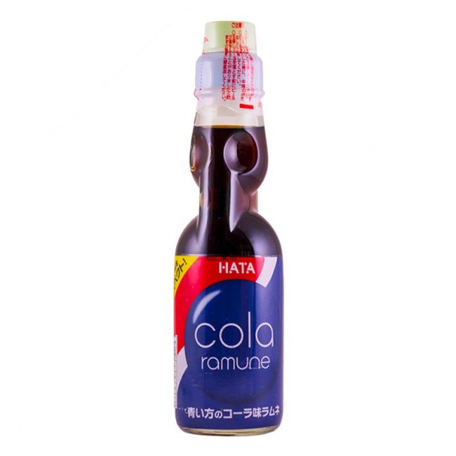 Bebida gaseosa azul cola (HATA RAMUNE) 200ml