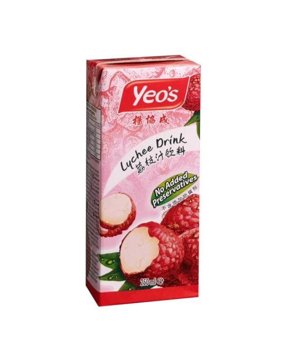 Bebida soja s/lychees (YEOS) 250ml