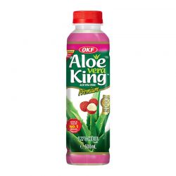 Bebida de Aloe Vera y lychee (OKF). 500 ml