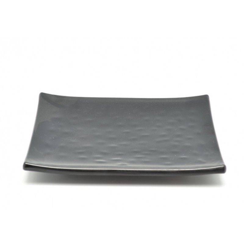 Plato melamina 20x14,5cm - Negro Plato melamina 20x14,5cm - Negro