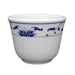 Taza Porcelana de té Azul  8x6cm.
