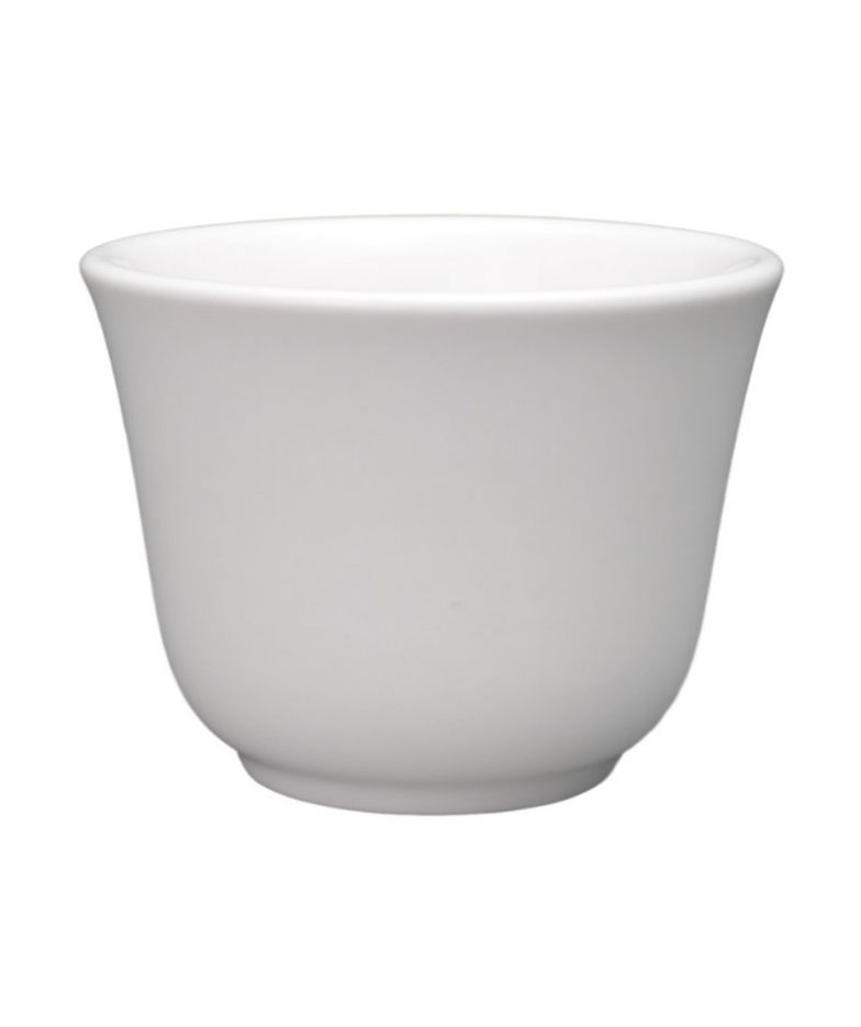 Taza Porcelana de té Blanca 8x6cm