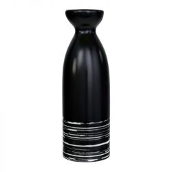 Jarra sake 17,5cm. Modelo:   "Black Maru".