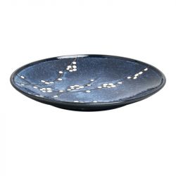 Plato Redondo 22,5cm Porcelana "Soshun Azul"