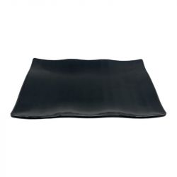 Plato Melamina 30x21cm - Negro
