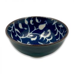 Cuenco 12x5,5cm.Modelo: "Fleur de ligne azul