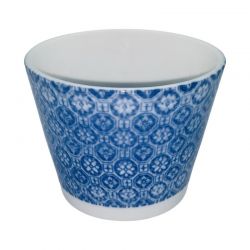Taza de té 8,5x6,8cm. "Flor azul"