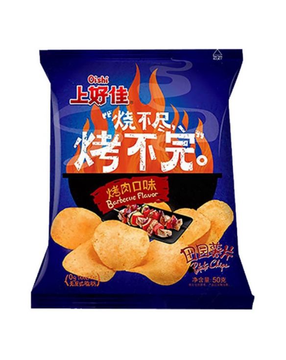 Chips sabor Barbacoa (OISHI) 50g