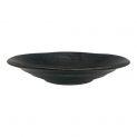 Plato Redondo Hondo 21,5cm Porcelana "Grafito"