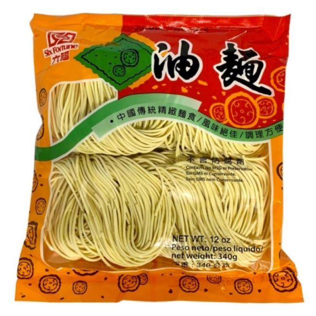 Tallarines Yu-Meng tipo espaguetis al huevo (SIX FORTUNE) 340g