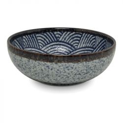 Cuenco 15,5x5cm Porcelana Modelo: "Japanese wave"