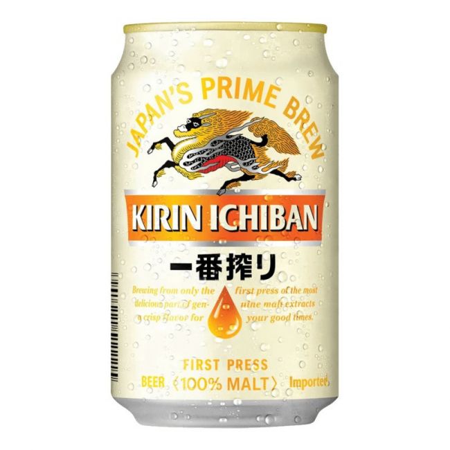 Cerveza (KIRIN ICHIBAN) 330ml (Alc.5%)