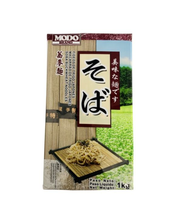 Tallarin soba de trigo sarraceno estilo japonés (MODO) 10Paqx100g
