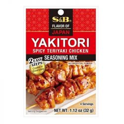 Mezcla Sazonador para Pollo Yakitori Picante (S&B) 32g