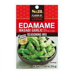Sazonador para Edamame sabor Wasabi-Ajo (S&B) 24g