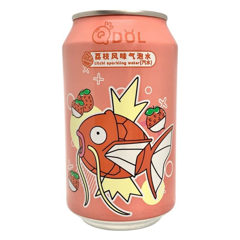 Gaseosa Pokémon Lychee (QDOL) 330ml Gaseosa Pokémon Lychee (QDOL) 330ml