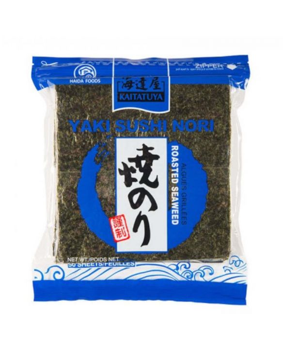 Alga Nori para Sushi 50 Hojas Blue (KAITATUYA) 140g