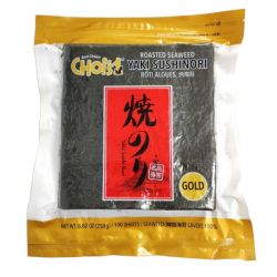 Alga Nori para Sushi 100 hojas Gold (CHOI'S1) 250g