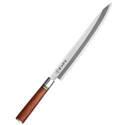 Cuchillo Sashimi 27cm Acero Inoxidable "Mango de Oliva"