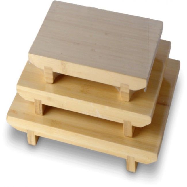 TABLA PARA SUSHI MADERA. 24x15x3CM