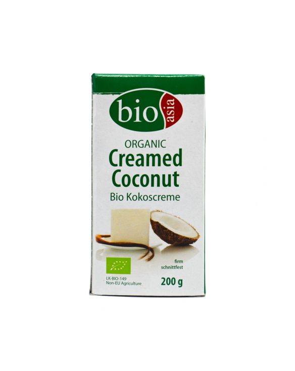 Crema de coco 100% BIO (BIOASIA) 200g