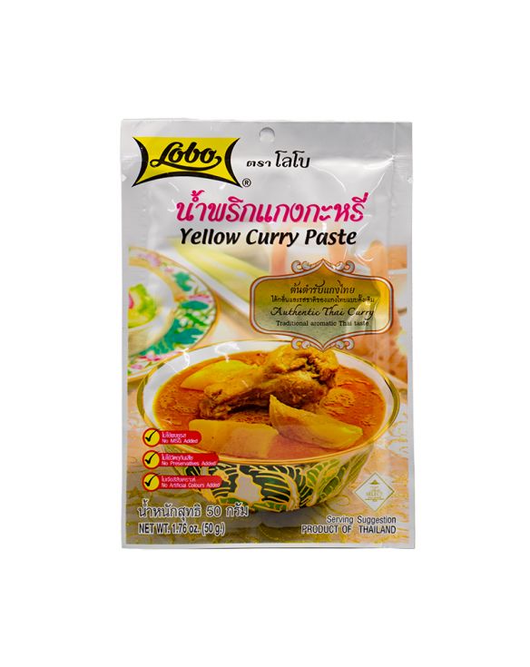 Pasta curry amarillo (LOBO) 50g