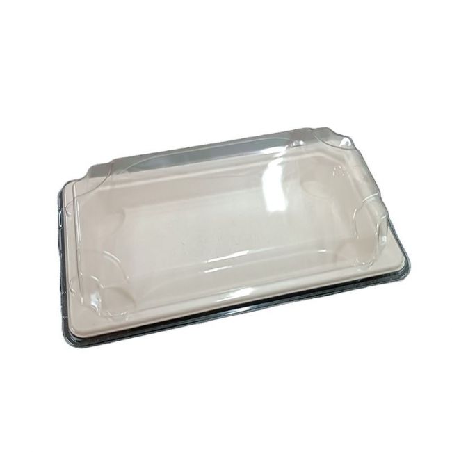 Envase Rectangular kraft Con Tapa (16x9cm) 50 unidades