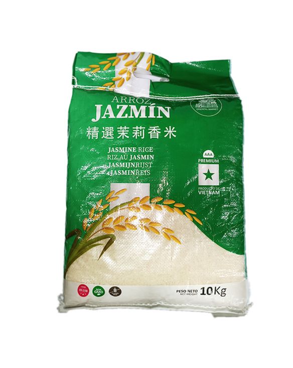 Arroz Jazmín Premium AAA (OM) 10kg.