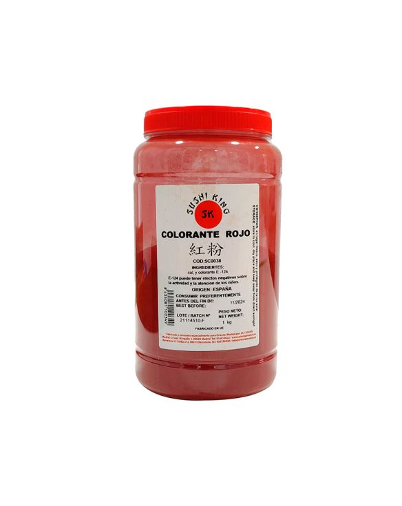 Polvo colorante rojo (MODO) 1kg
