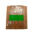 Palillos de bambú oscuro carbón 21cm 100 pares