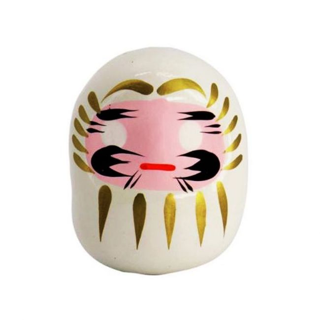 DARUMA 6CM. "blanco"