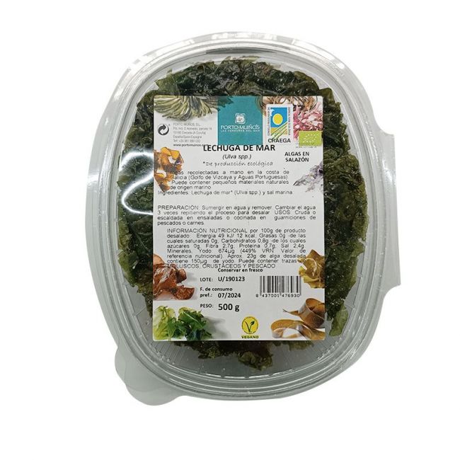 Lechuga de mar ECO en salazón 500g