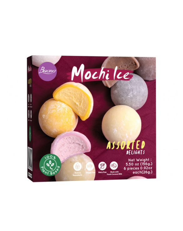 Mochi helado múltiples sabores (BUONO) 156g