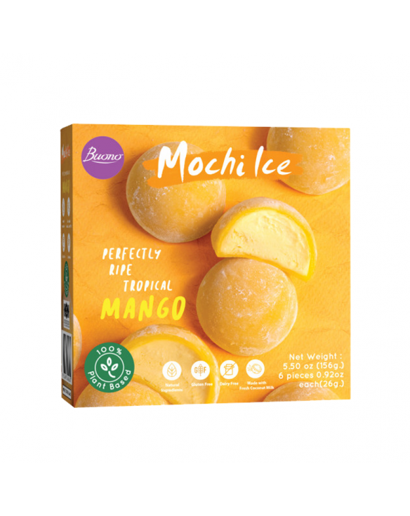 Mochi helado de mango (BUONO) 156g