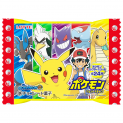 Wafer de chocolate y penuts y pegatina de pokemon (LOTTE) 23g