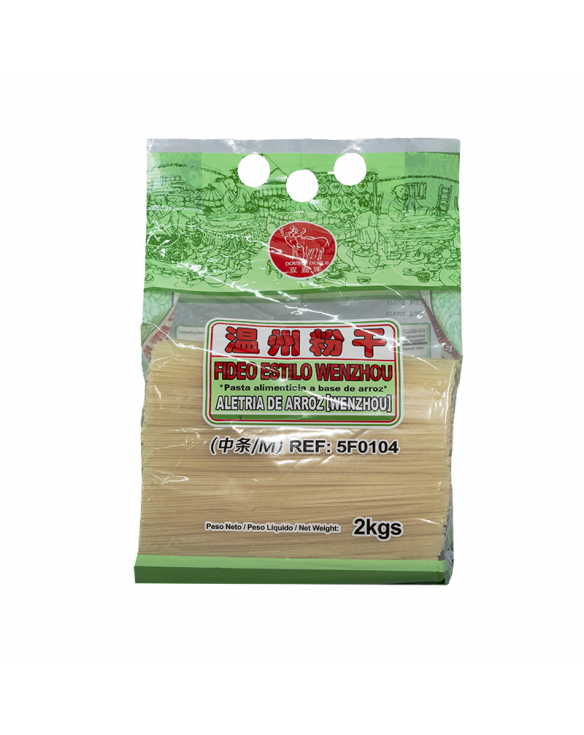 Fideo arroz estilo wenzhou M ( DEER) 2kg