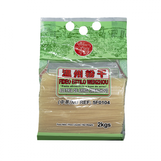 Fideo arroz estilo wenzhou M ( DEER) 2kg