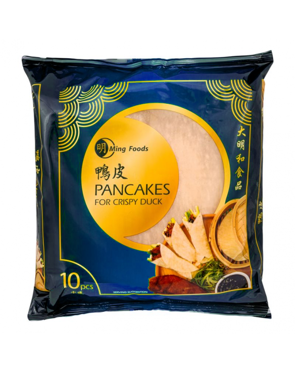 Pancakes para pato (10pack x 10pcs) (MING FOODS). 700 g
