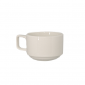 Taza café corta porcelana "blanco".