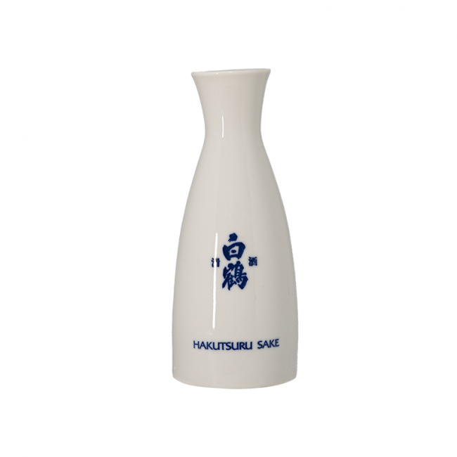 Jarra sake porcelana (16,5CM) "Hakutsuru"