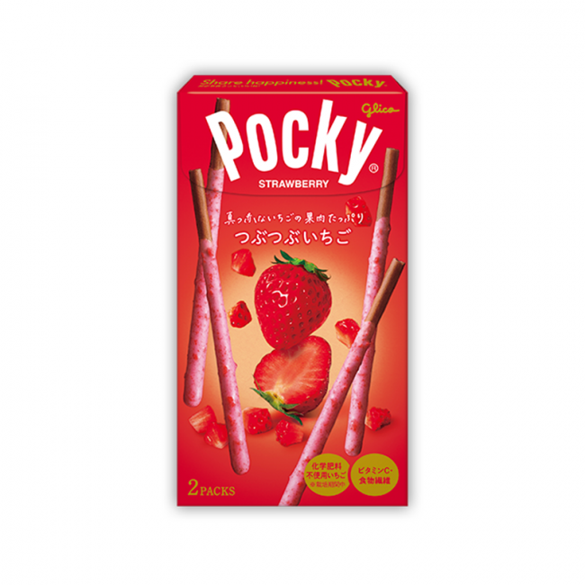 Palitos fresa pocky (GLICO) 75g (2p)