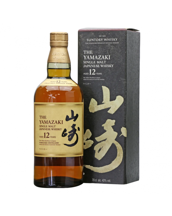 Whisky yamazaki 12 años (SUNTORY) (Alc.43%) 700ml