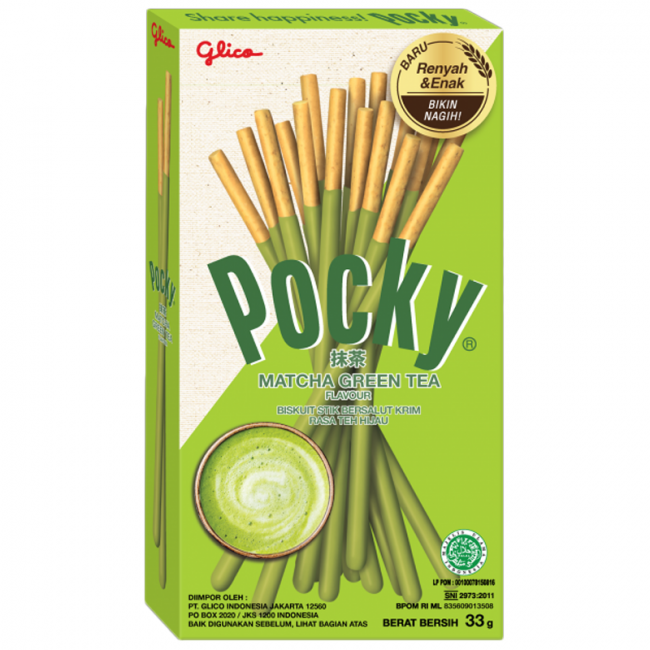 Palitos sabor te verde matcha (POCKY) 39g