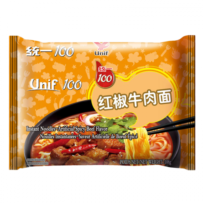 Tallarines ternera picante Unif (TONGYI) 108g