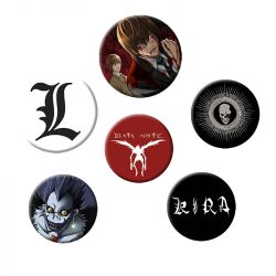 DEATH NOTE - Pack Pins - Mix