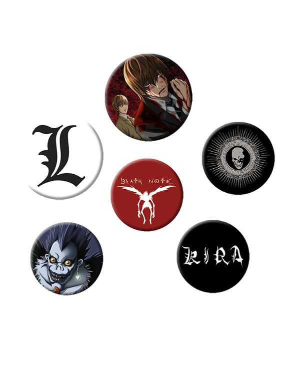 DEATH NOTE - Pack Pins - Mix