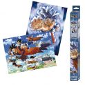 DRAGON BALL SUPER - Set 2 Chibi Pósteres - Goku & friends (52x38)