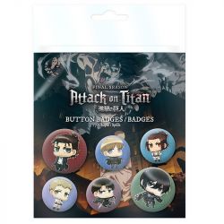 ATTACK ON TITAN - Pack Pins...