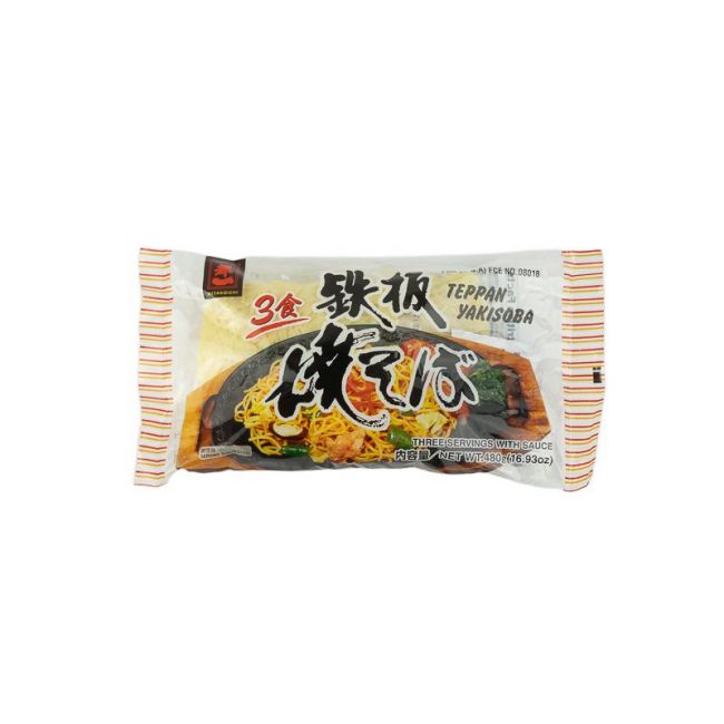 Fideos yakisoba con salsa  (MIYAKOICHI) 480g