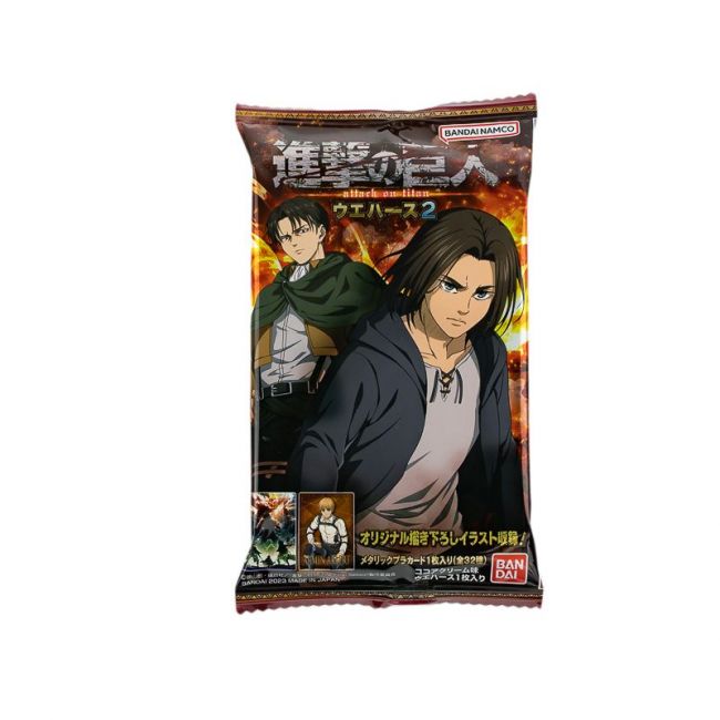 Galleta Wafer Attack on titan (BANDAI) 24g